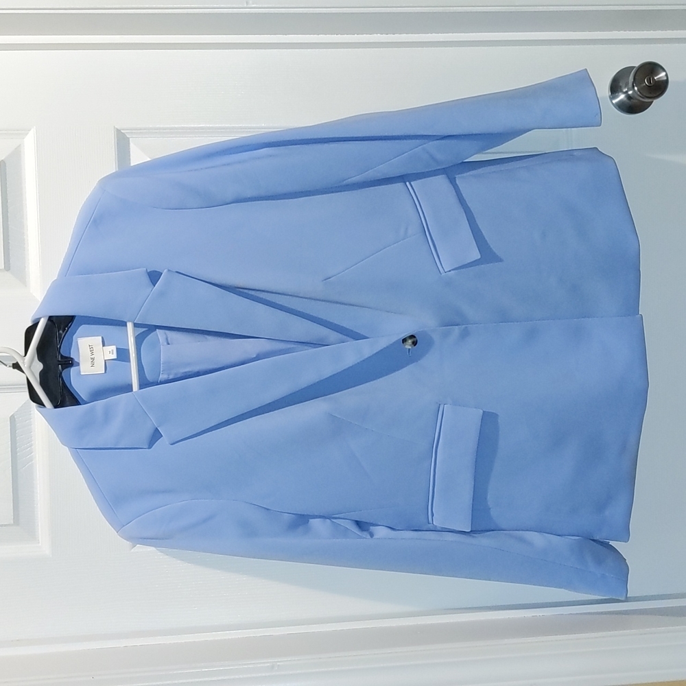 Nine West light blue blazer size 16